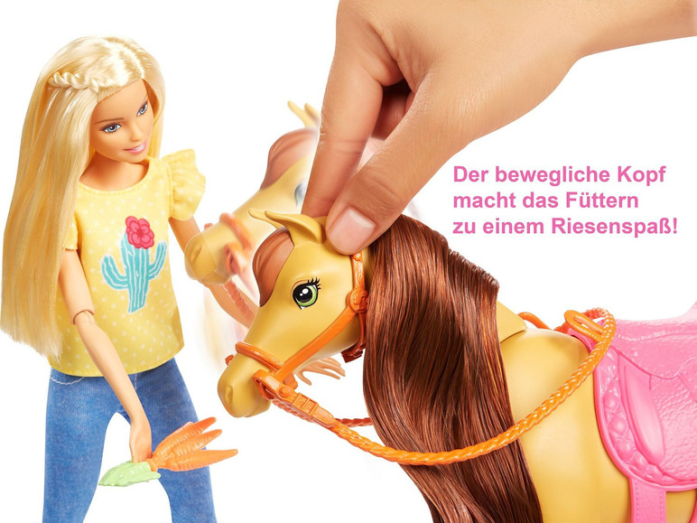  Zobrazit na celou obrazovku Jezdecká sada Barbie s koněm a poníkem - Obrázek 4