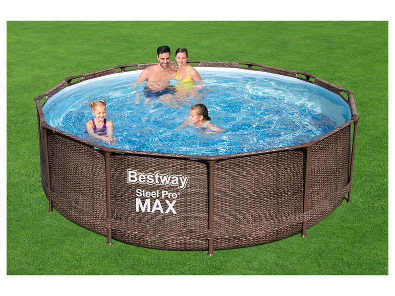  Zobrazit na celou obrazovku Bestway Bazén Steel Pro Max™ DELUXE SERIES™ s filtračním zařízením a schůdky, Ø 3,66 x 1 m - Obrázek 7