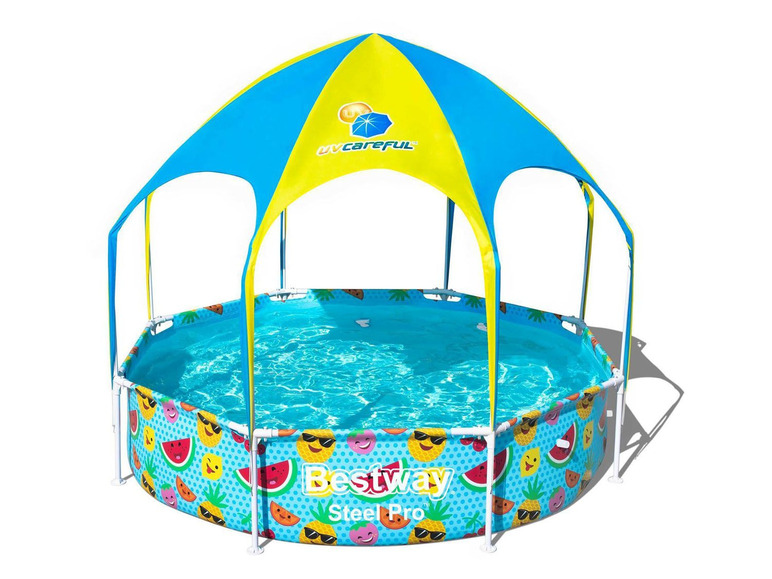  Zobrazit na celou obrazovku Bestway Bazén Splash in Shade, Ø 244 x 51 cm - Obrázek 1