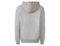 Šedá mikina s kapucí