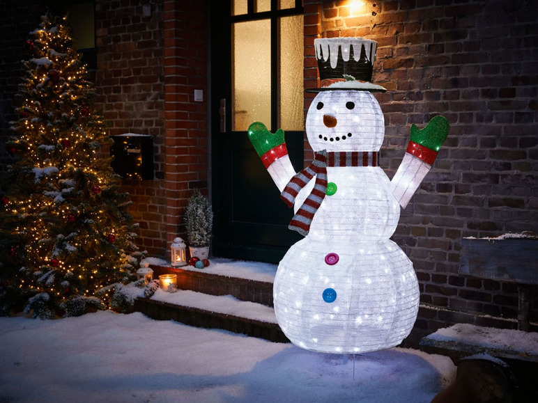  Zobrazit na celou obrazovku Melinera Vánoční LED figurka XXL, 180 cm - Obrázek 4