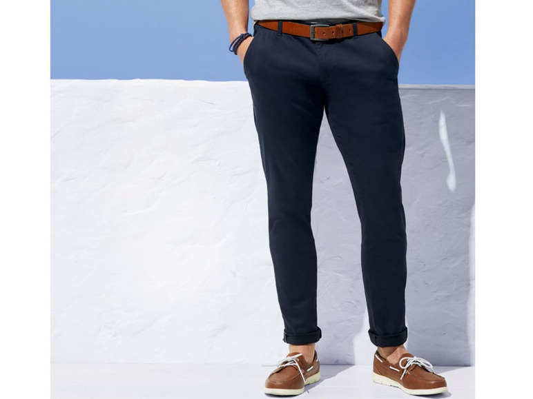  Zobrazit na celou obrazovku LIVERGY® Pánské chino kalhoty „Slim Fit“ - Obrázek 9