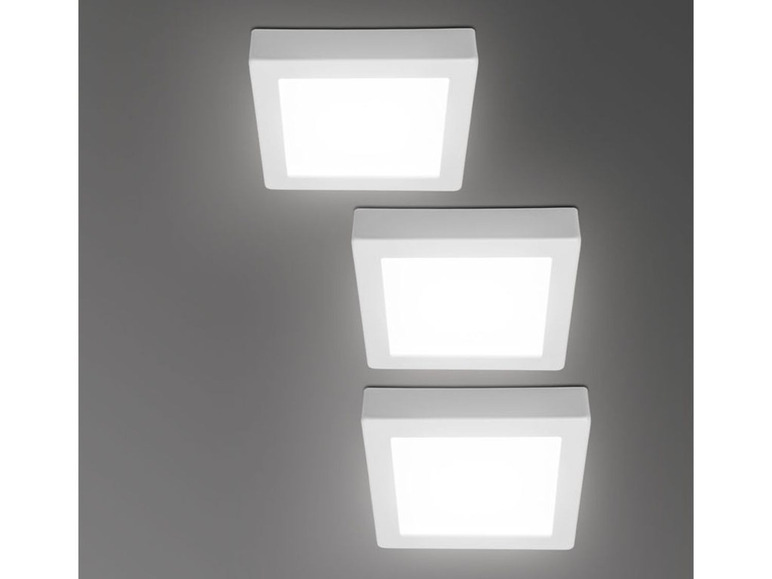  Zobrazit na celou obrazovku LIVARNO home Stropní LED svítidlo, 3 kusy - Obrázek 11