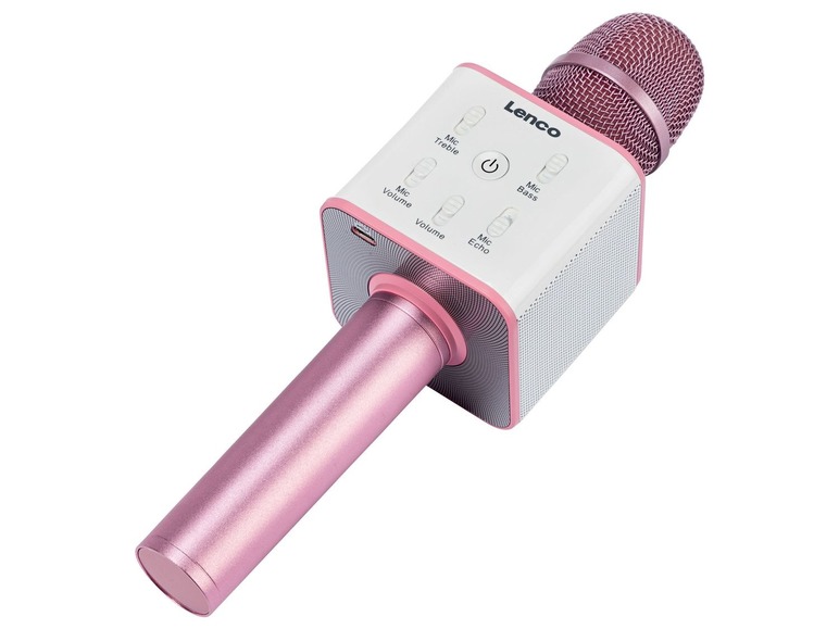  Zobrazit na celou obrazovku Lenco Karaoke mikrofon s Bluetooth BMC 80 - Obrázek 2