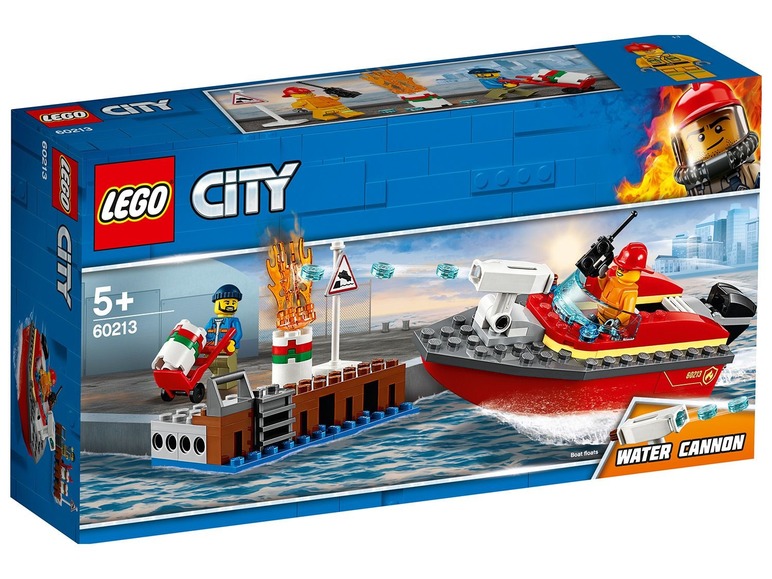  Zobrazit na celou obrazovku LEGO® City 60213 Požár v přístavu - Obrázek 1