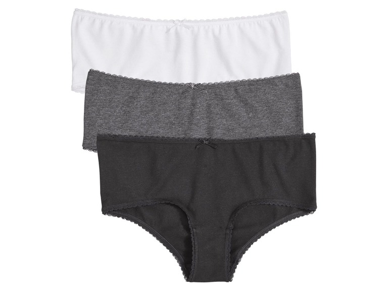  Zobrazit na celou obrazovku ESMARA® Lingerie Dámské kalhotky, 3 kusy - Obrázek 2