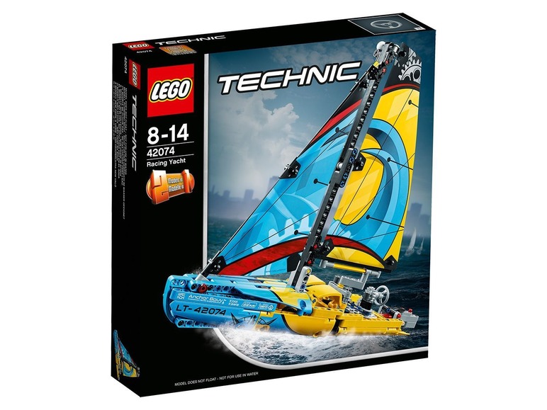  Zobrazit na celou obrazovku LEGO® Technic 42074 Závodní jachta - Obrázek 1