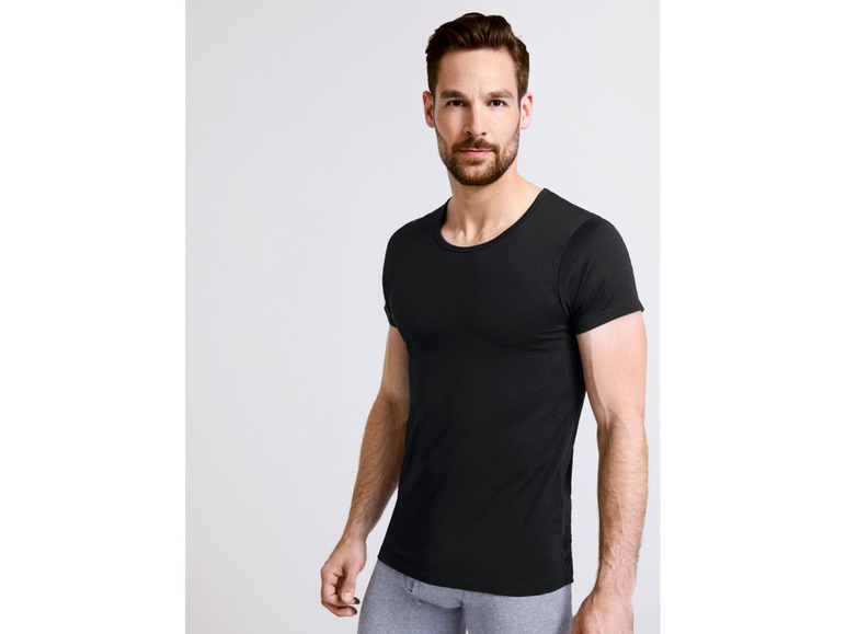  Zobrazit na celou obrazovku LIVERGY® Pánské merino spodní termo triko, 100 % merino vlna - Obrázek 3