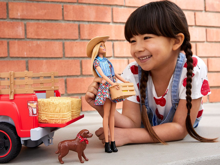  Zobrazit na celou obrazovku Barbie Zábava na farmě vozidlo s panenkou - Obrázek 4