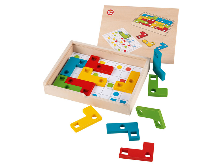  Zobrazit na celou obrazovku Playtive Dřevěná duhová motorická hračka Montessori - Obrázek 18