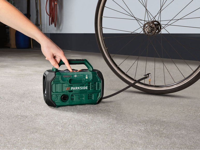  Zobrazit na celou obrazovku PARKSIDE® Aku kompresor a pumpa 20 V PKA 20-Li A1 – bez akumulátoru a nabíječky - Obrázek 13