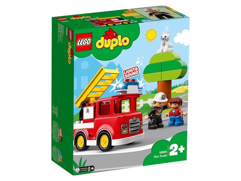  Zobrazit na celou obrazovku LEGO® DUPLO® 10901 Hasičské auto - Obrázek 1