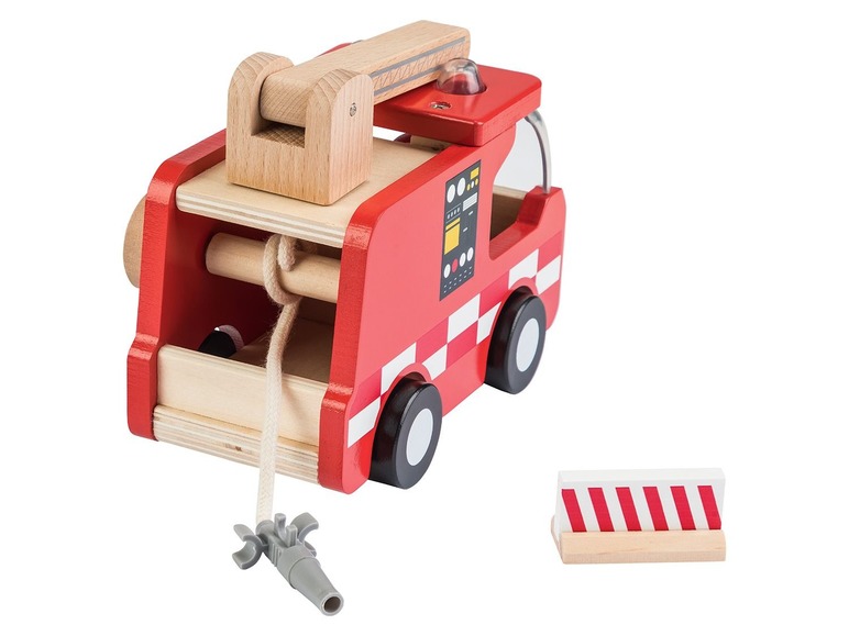  Zobrazit na celou obrazovku Playtive JUNIOR Dřevěný vůz s figurkou řidiče - Obrázek 4