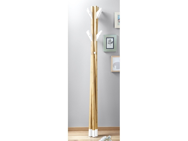  Zobrazit na celou obrazovku LIVARNO LIVING Bambusový věšák na oblečení 71 x 167,5 cm - Obrázek 4