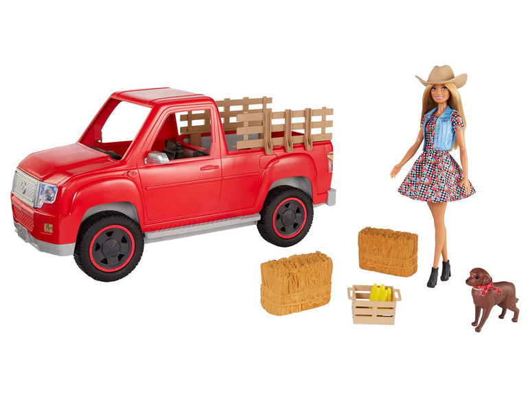  Zobrazit na celou obrazovku Barbie Zábava na farmě vozidlo s panenkou - Obrázek 1
