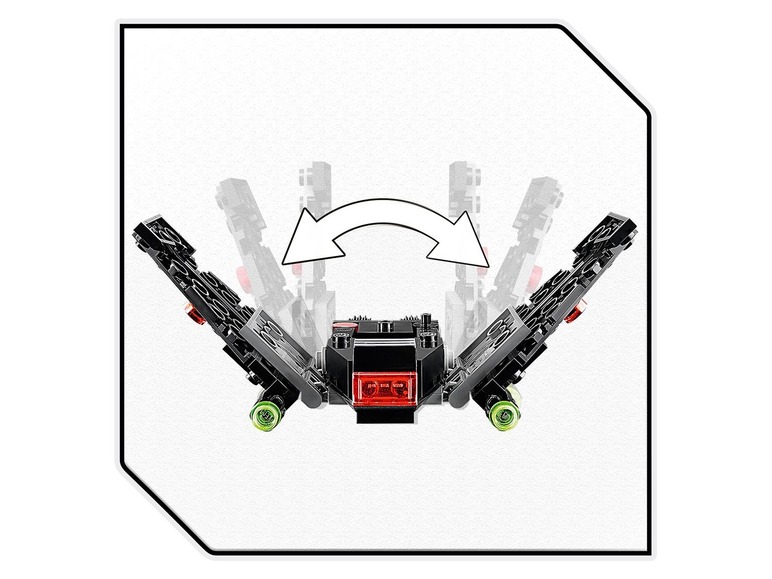  Zobrazit na celou obrazovku LEGO® Star Wars 75264 Mikrostíhačka Kylo Rena - Obrázek 5