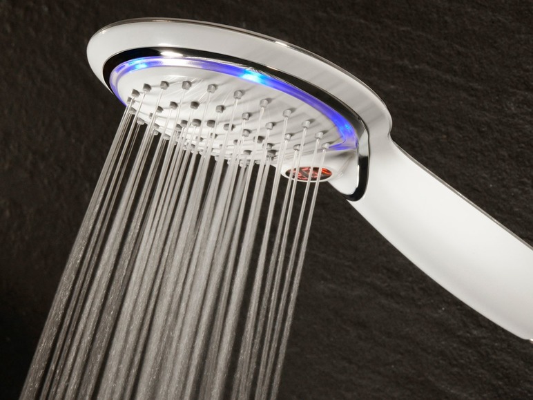  Zobrazit na celou obrazovku Schütte LED sprcha POLARIS s displayem teploty vody, bílá - Obrázek 2