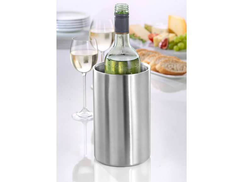  Zobrazit na celou obrazovku Esmeyer Chladicí nádoba na víno / Nerezová váza, 1,6 l - Obrázek 2