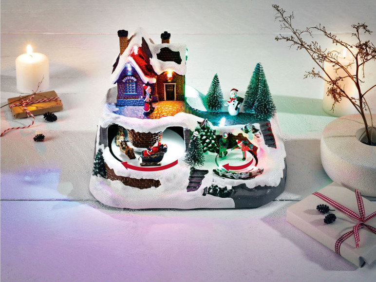  Zobrazit na celou obrazovku Melinera Vánoční LED vesnička - Obrázek 9