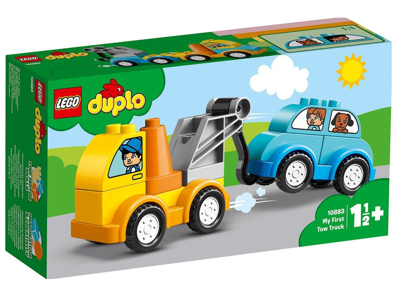  Zobrazit na celou obrazovku LEGO® DUPLO® 10883 Můj první odtahový vůz - Obrázek 1