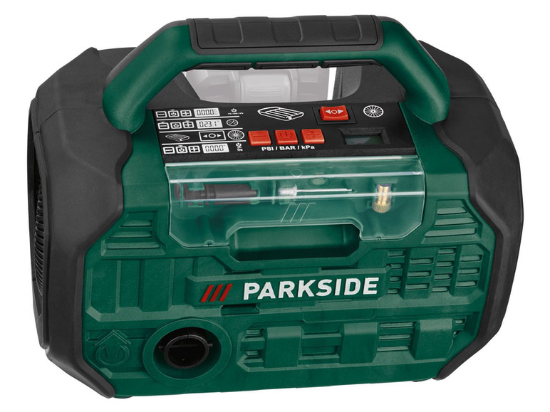  Zobrazit na celou obrazovku PARKSIDE® Aku kompresor a pumpa 20 V PKA 20-Li A1 – bez akumulátoru a nabíječky - Obrázek 5