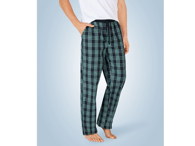  Zobrazit na celou obrazovku LIVERGY® Pánské pyžamové kalhoty, 2 kusy - Obrázek 4