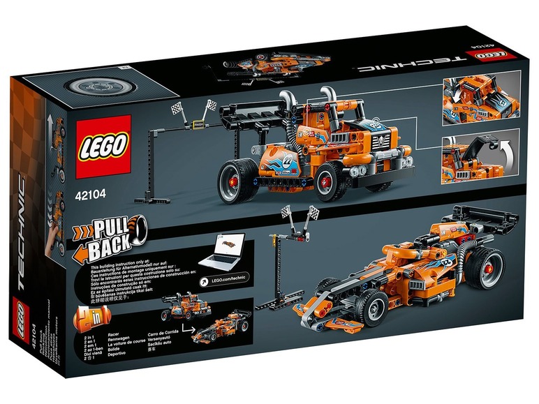  Zobrazit na celou obrazovku LEGO® Technic 42104 Závodní auto - Obrázek 2