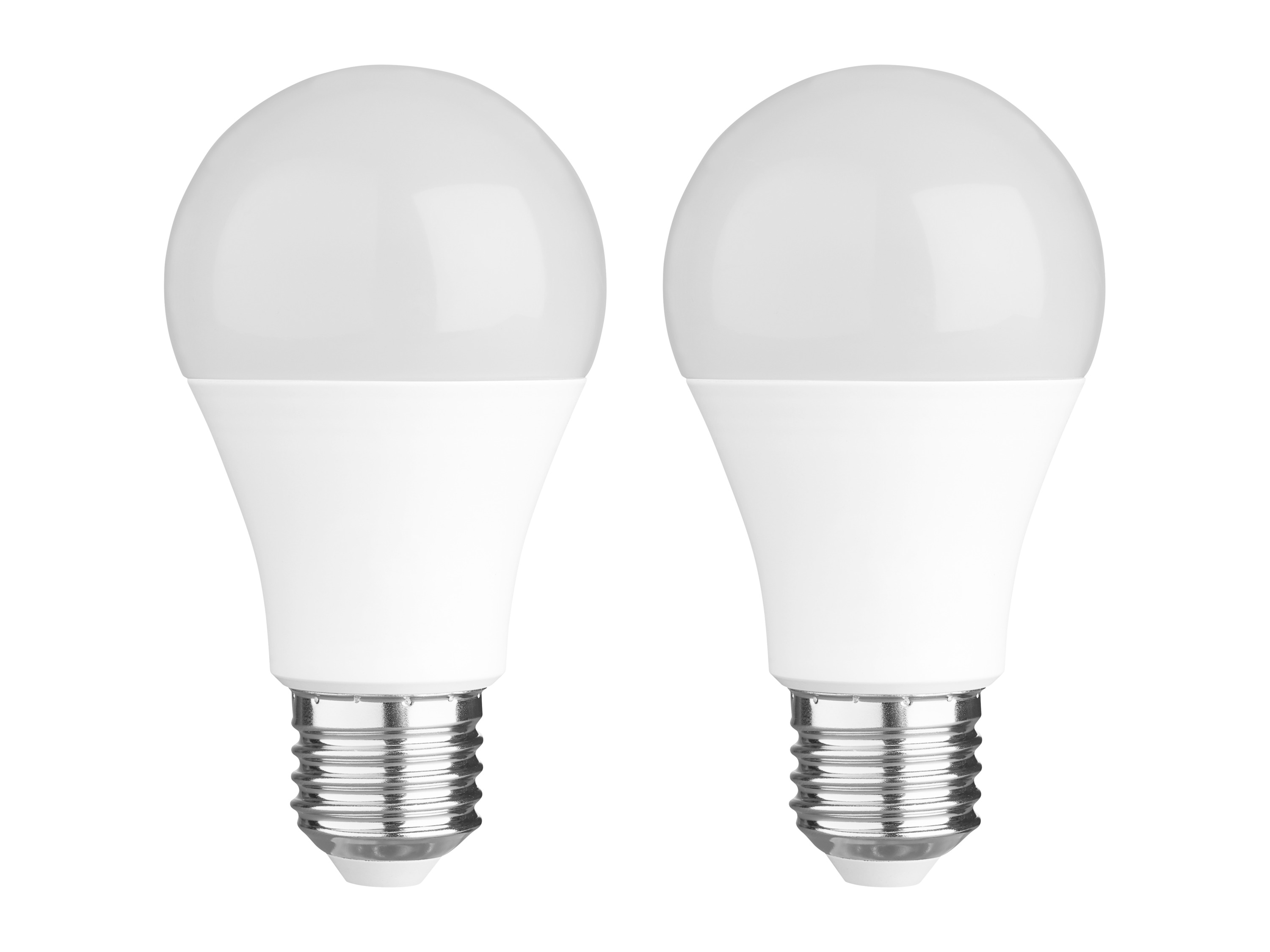 Livarno home LED žárovka, 2 kusy (7,3 W E27 klasický tvar)