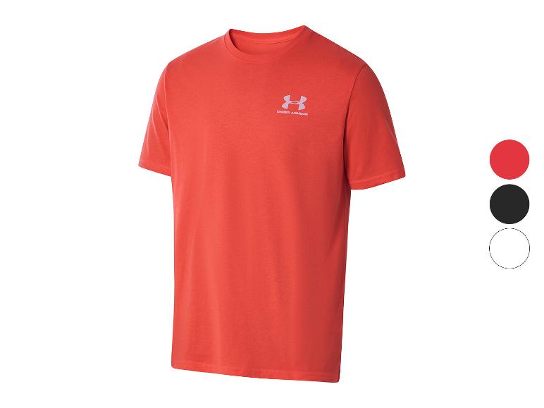 Pánské tričko Under Armour, červená barva.