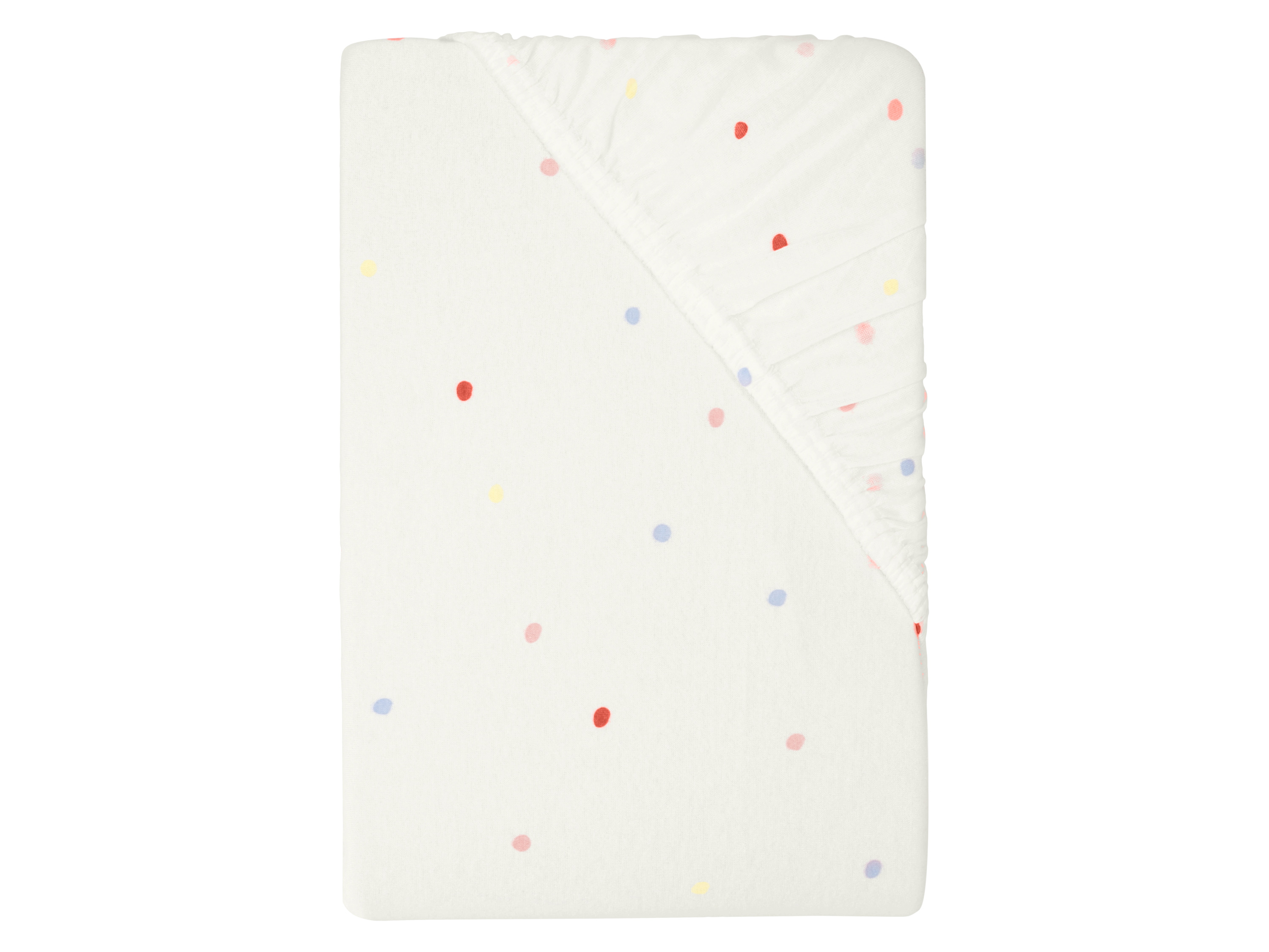 Livarno® Žerzejové napínací prostěradlo, 140–160 x 200 cm (puntíky)