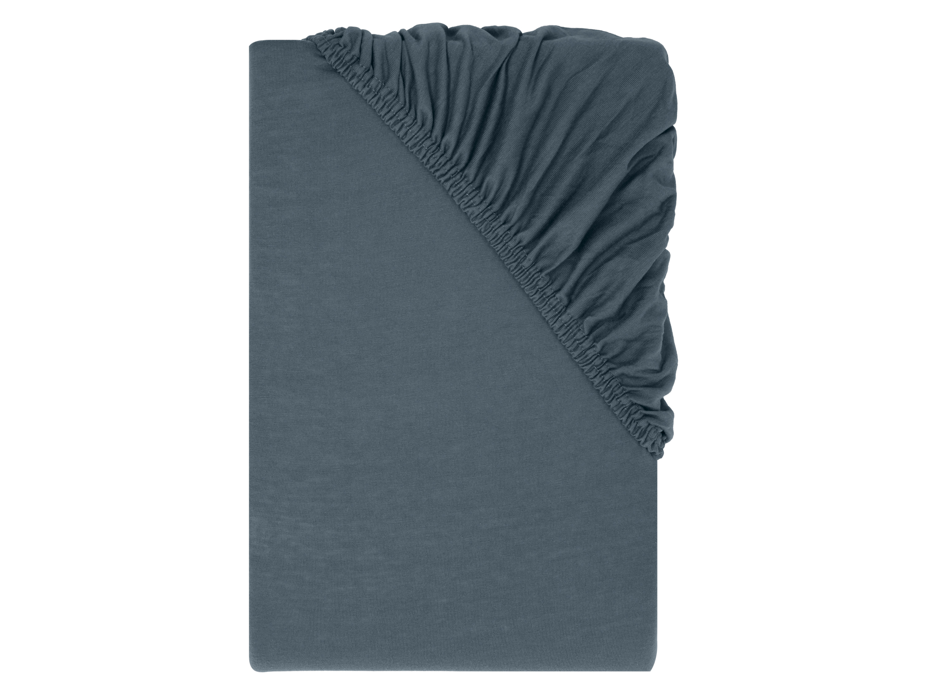 Livarno® Žerzejové napínací prostěradlo, 90–100 x 200 cm (modrá)