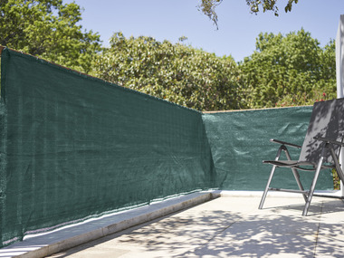 LIVARNO home Sada clon na plot, 1 x 5 m, 2dílná, zelená