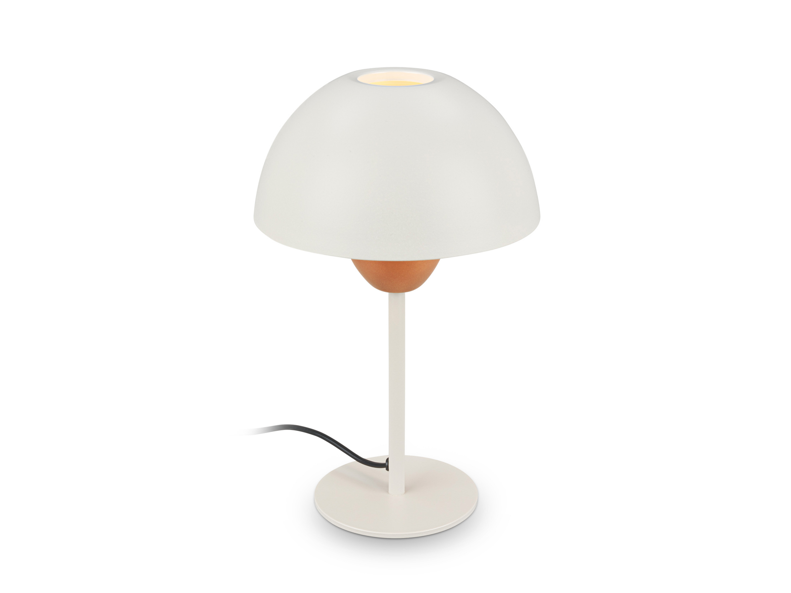 Briloner Stolní lampa Gryde (Teplá šedá, Káva)