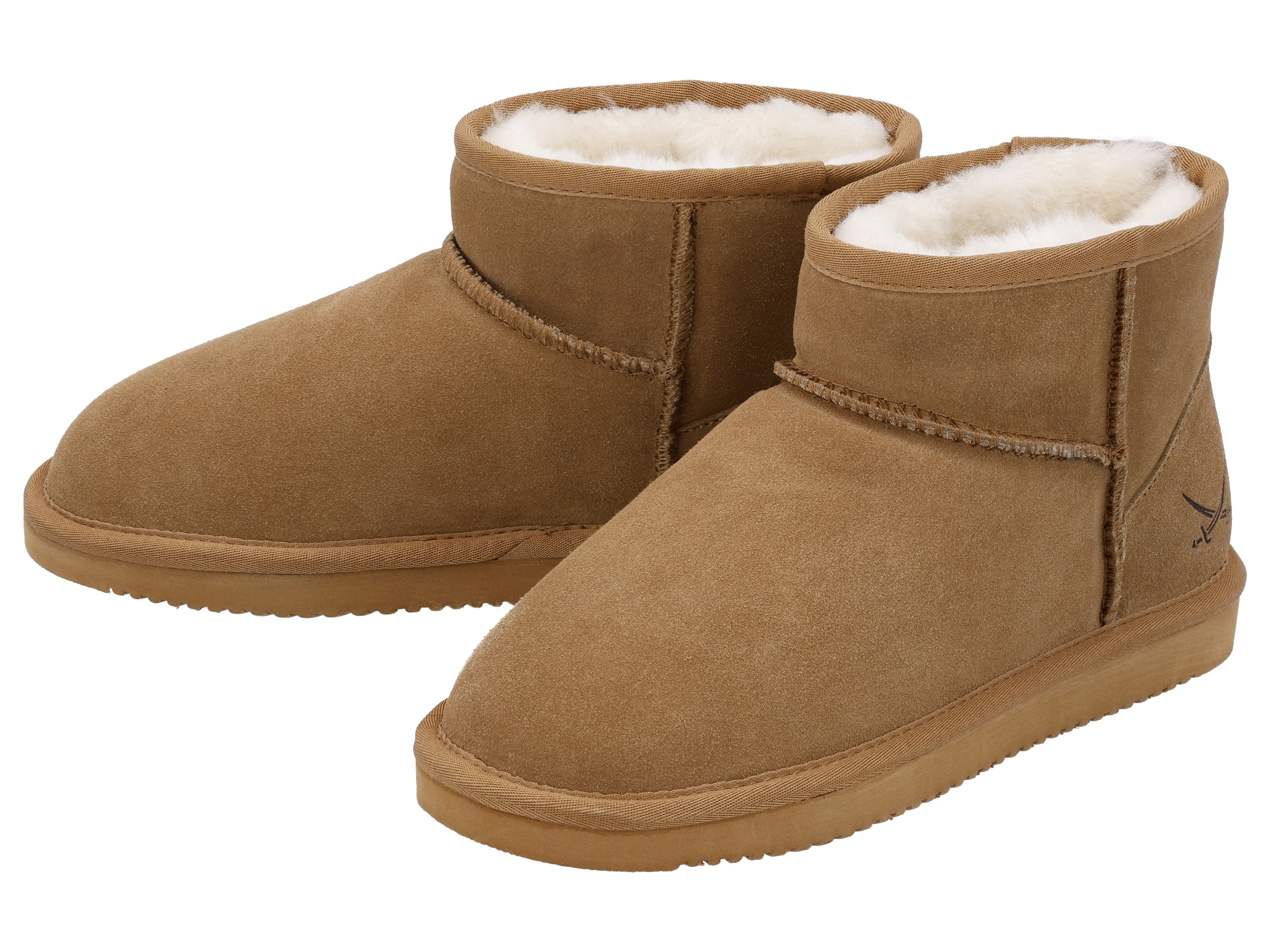 Sansibar Dámské boty z jehněčí kůže (hnědá, 41)