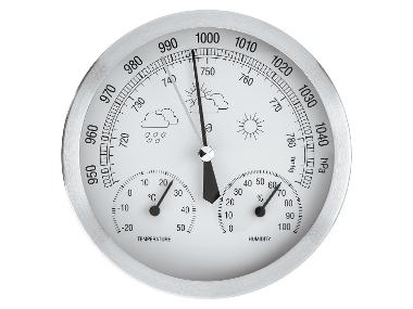 AURIOL® Analogová meteostanice, Ø 13 cm