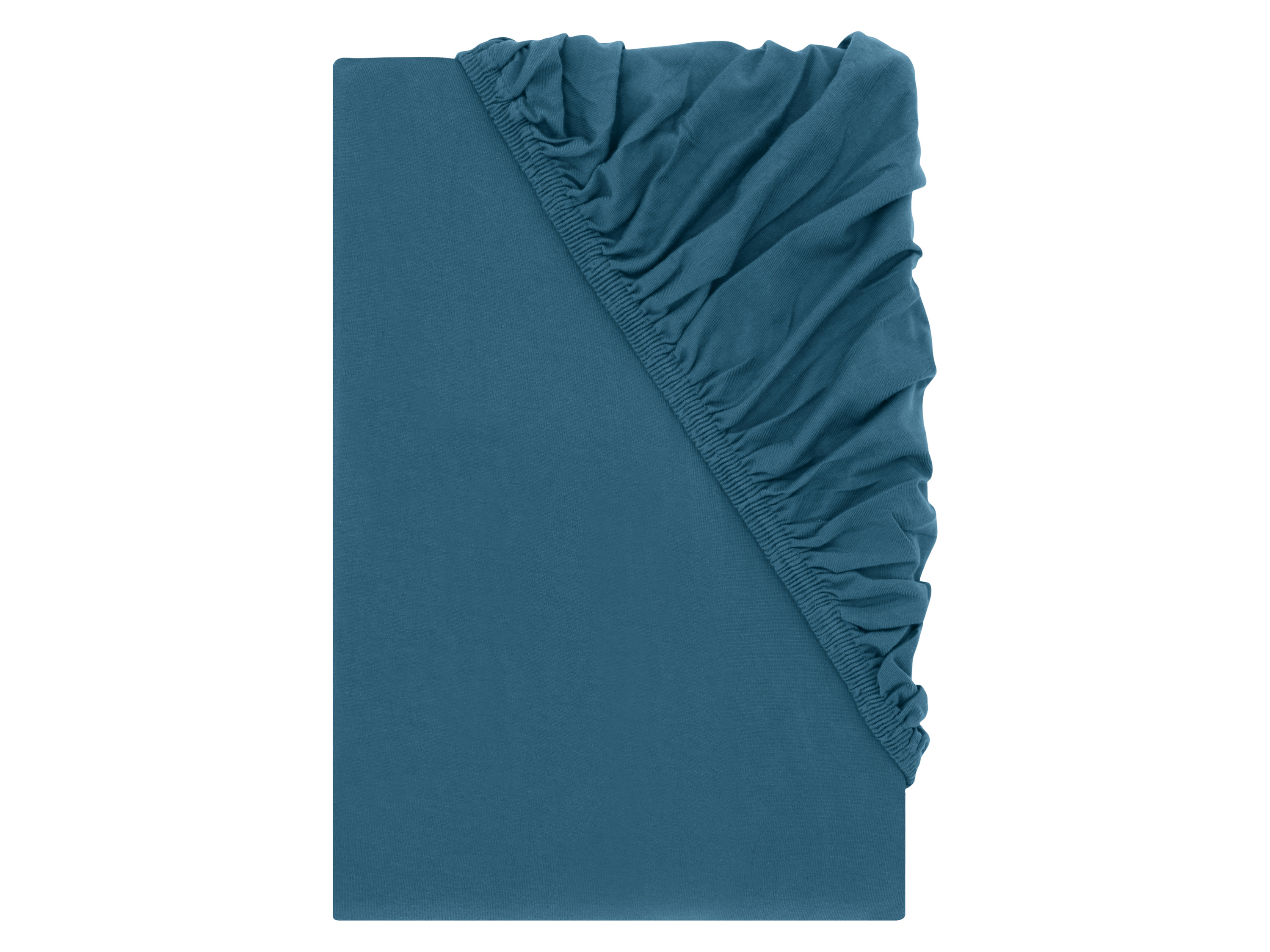 LivarnoÂ® Ĺ˝erzejovĂ© napĂ­nacĂ­ prostÄ›radlo, 140-160 x 200 cm (modrĂˇ)