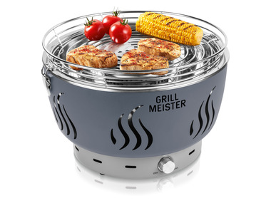 GRILLMEISTER Bezkouřový gril na dřevěné uhlí SUVEL AG 34 C1