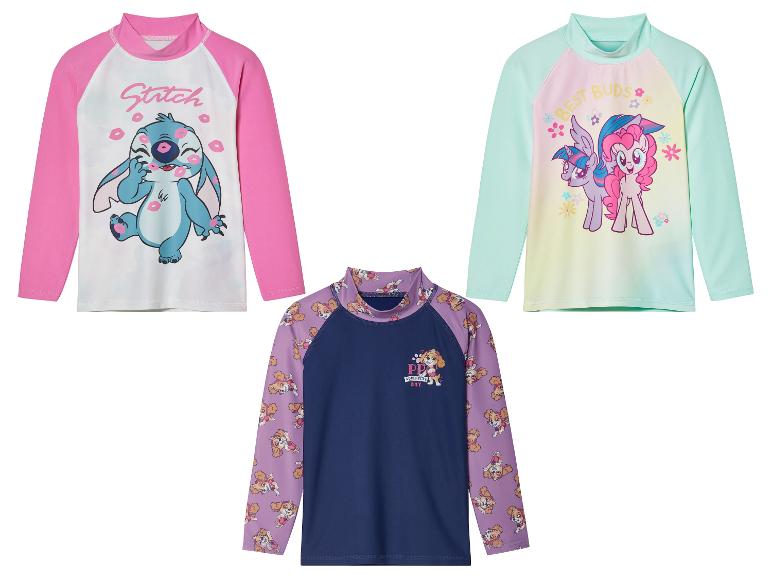 Dětské plavky Stitch, My Little Pony a Paw Patrol.