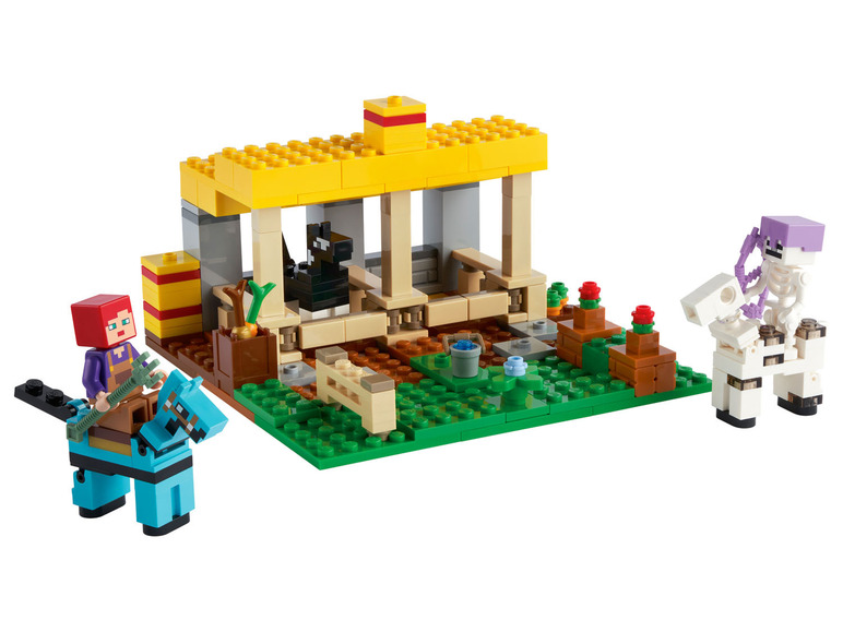  Zobrazit na celou obrazovku Lego Minecraft 21165 Včelí farma / 21171 Koňská stáj / 21178 Liščí chata / 21179 Houbový domek - Obrázek 7