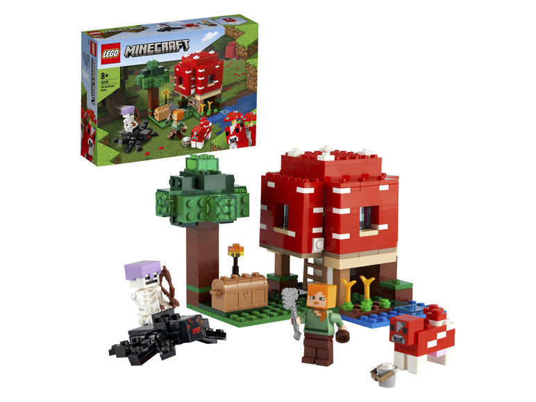  Zobrazit na celou obrazovku Lego Minecraft 21179 Houbový domek - Obrázek 5