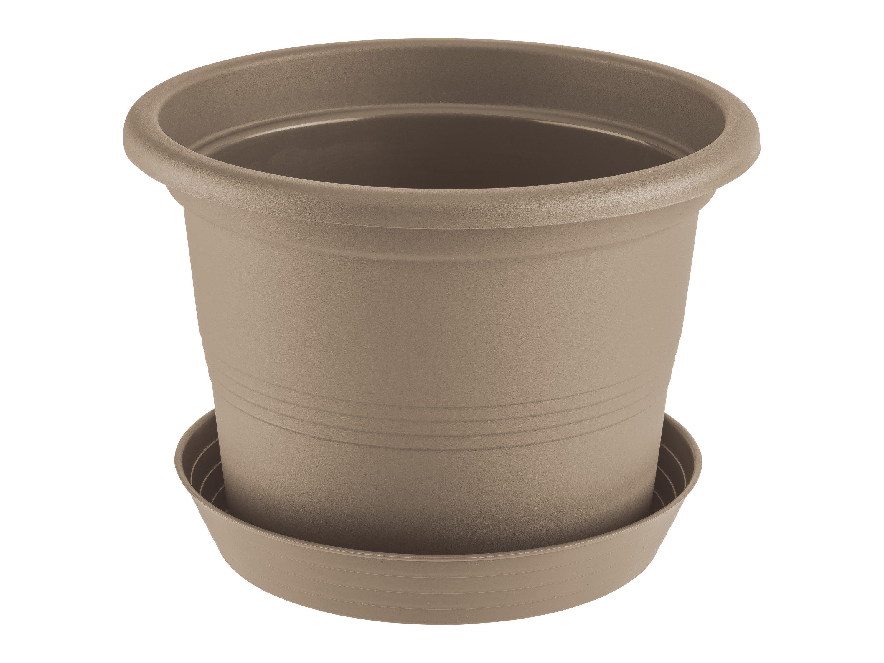Parkside® Květináč s miskou Winchester, Ø 28 cm (béžová)