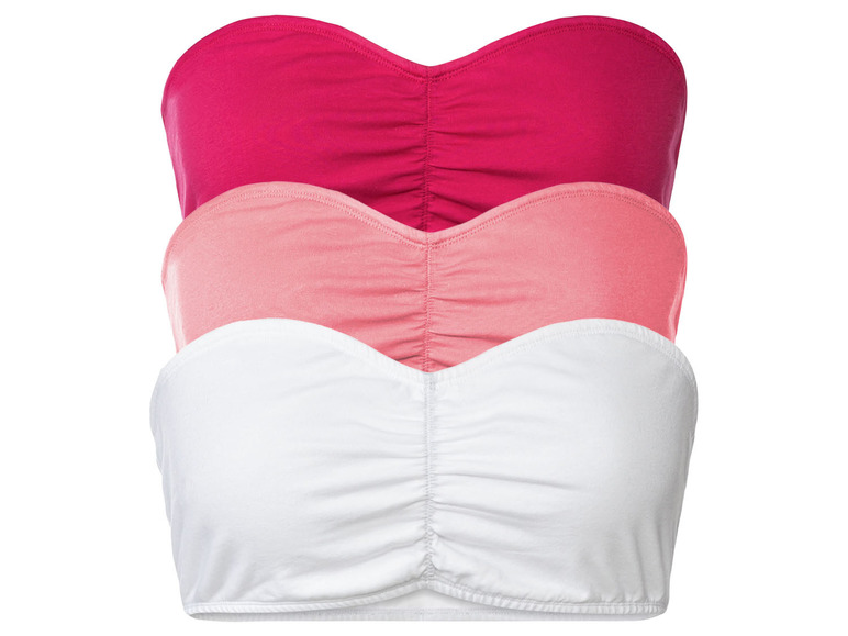  Zobrazit na celou obrazovku esmara® Dámská bandeau podprsenka, 3 kusy - Obrázek 10