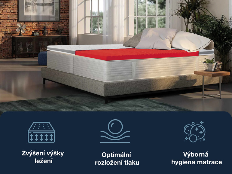  Zobrazit na celou obrazovku Hn8 Schlafsysteme 7zónová hybridní matrace Dynamic Classic Comfort - Obrázek 6