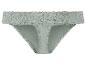 Šedé kalhotky s krajkou.