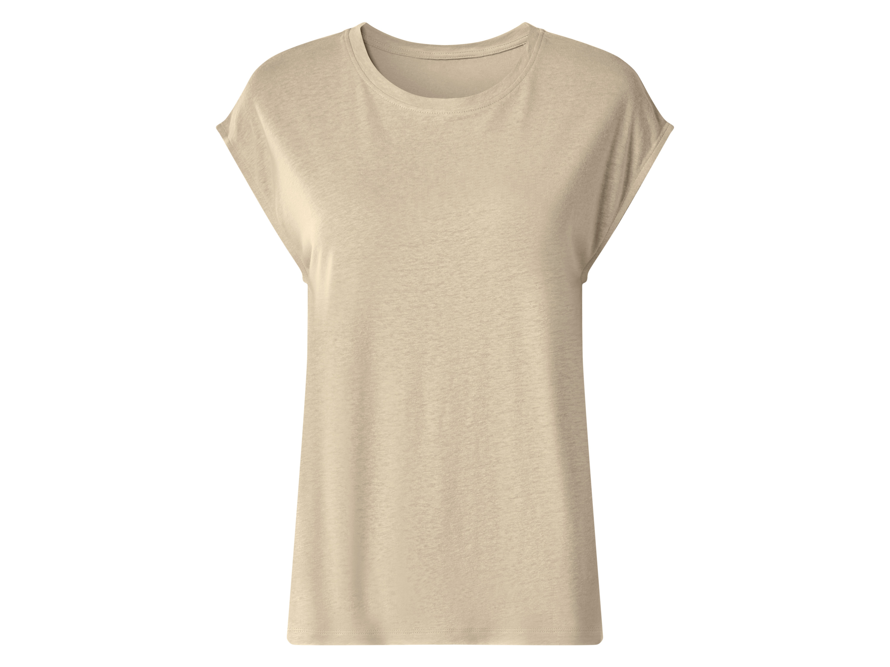 esmara® Dámský lněný top (béžová, S (36/38))