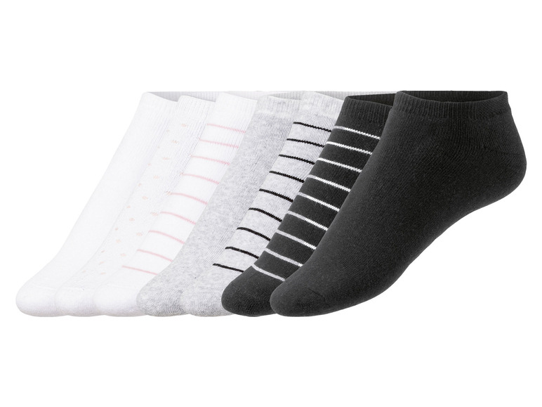  Zobrazit na celou obrazovku esmara® Dámské nízké termo ponožky s BIO bavlnou, 7 párů - Obrázek 2