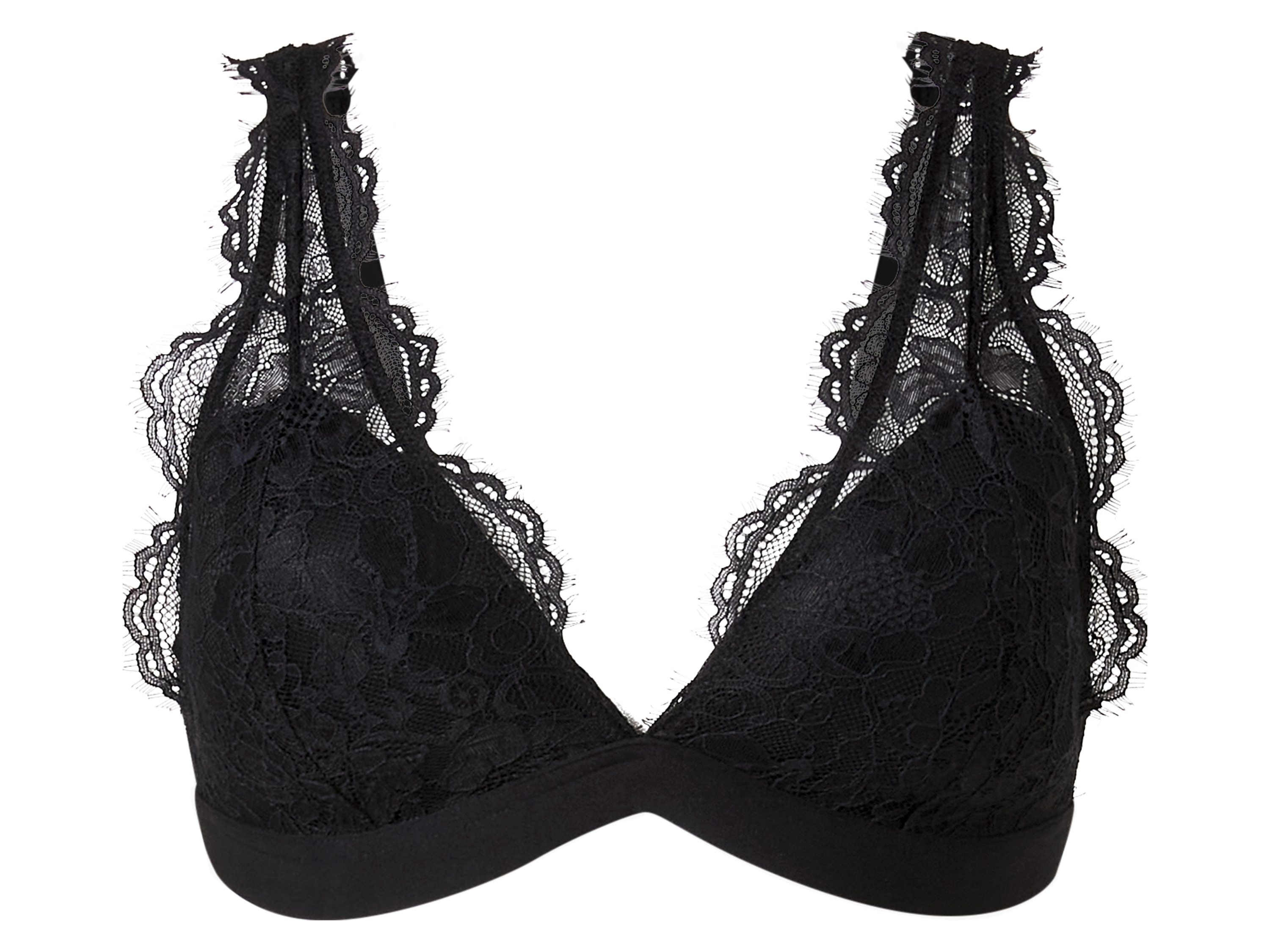esmara® Dámská krajková podprsenka (černá, L(44/46))
