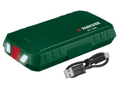 PARKSIDE® Powerbanka Fan Edition, 20 000 mAh, USB-C PD, svítilna