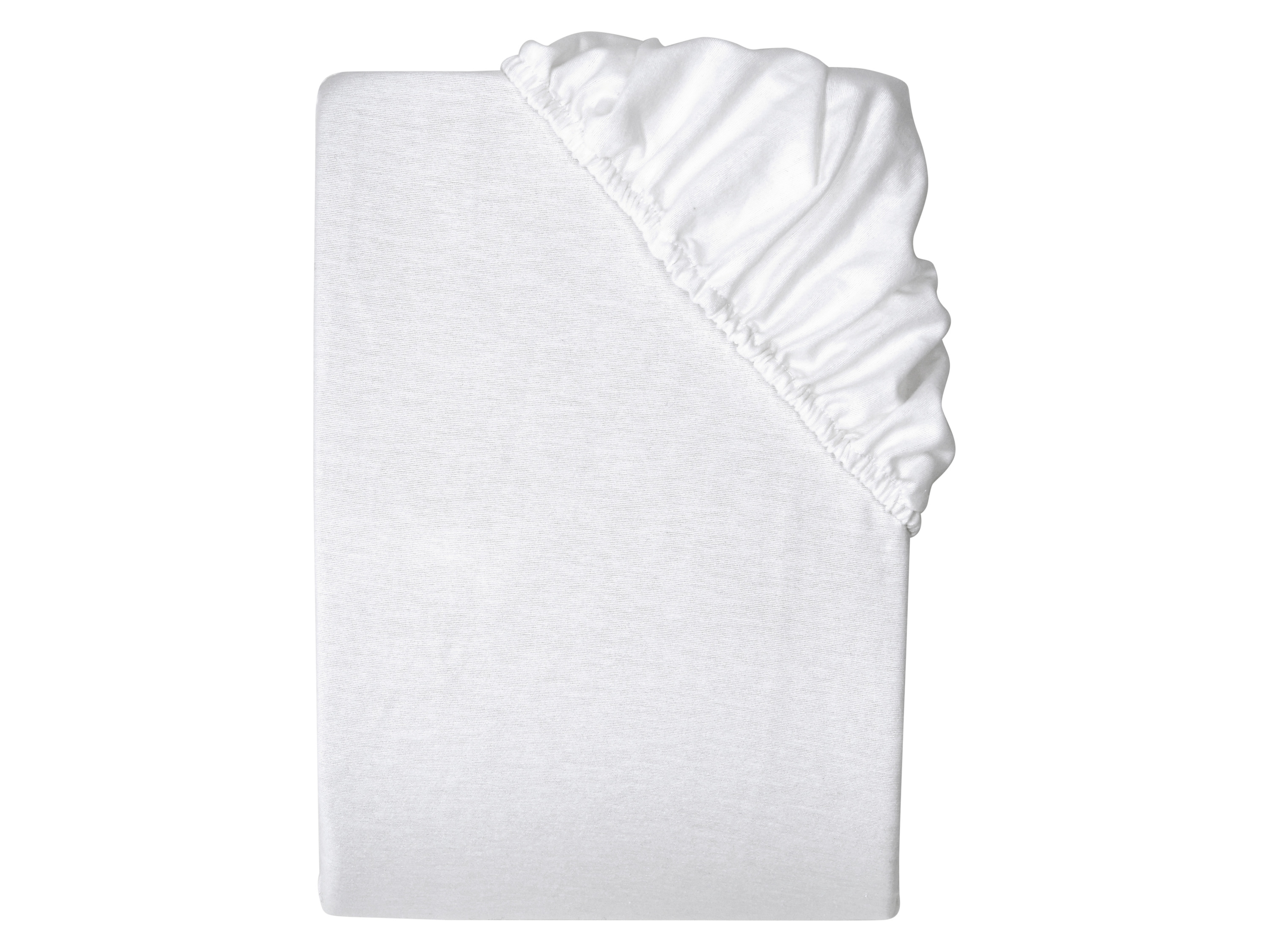 Livarno home Napínací prostěradlo z jemného flanelu, 90-100 x 200 cm (bílá)