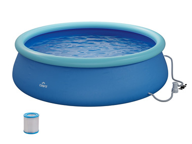 CRIVIT Bazén Easy Set s filtračním zařízením, Ø 3 x 0,76 m